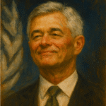 Digital Painting portrait of Sérgio Vieira de Mello.