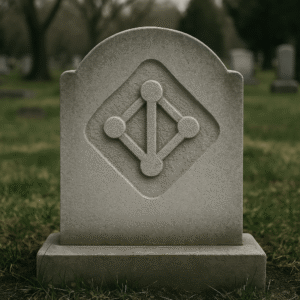 A tombstone imprinted with the logo for Azure Active Directory Domain Services (AADDS).